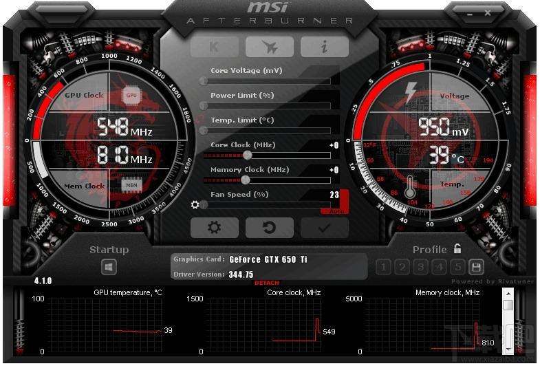 msi afterburner,微星显卡超频工具