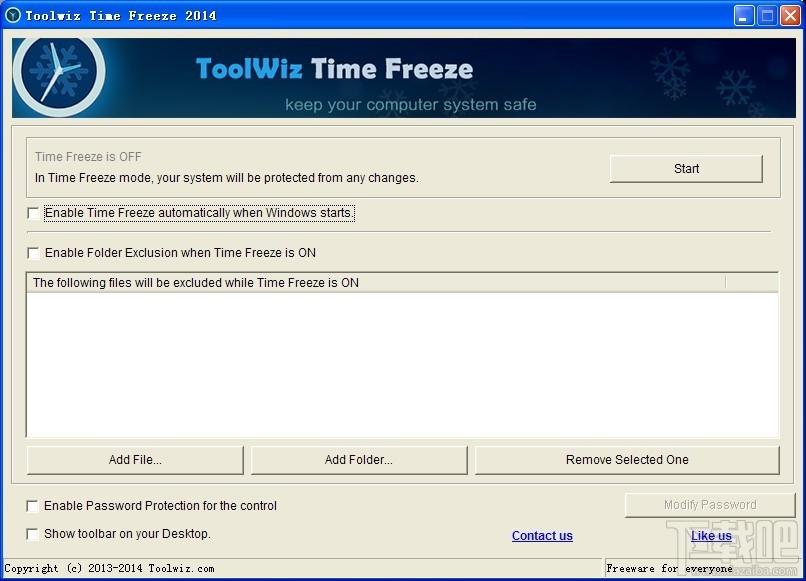Toolwiz Time Freeze,Toolwiz Time Freeze 下载,Toolwiz Time Freeze