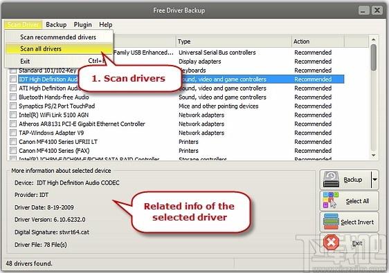 Free Driver Backup下载,驱动备份还原工具,驱动备份还原