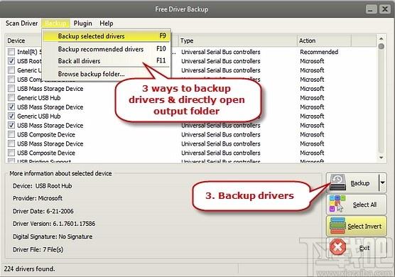 Free Driver Backup下载,驱动备份还原工具,驱动备份还原