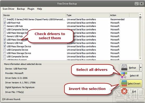 Free Driver Backup下载,驱动备份还原工具,驱动备份还原