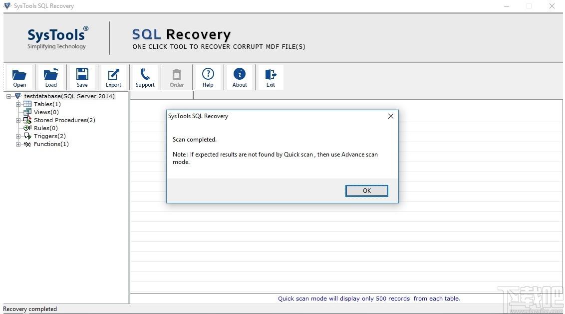 SysTools SQL Backup Recovery下载,数据库备份恢复工具,备份还原,数据库类