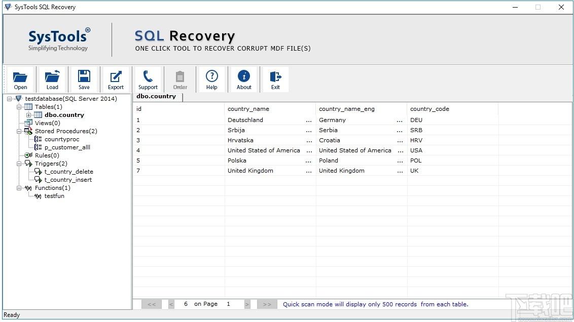 SysTools SQL Backup Recovery下载,数据库备份恢复工具,备份还原,数据库类