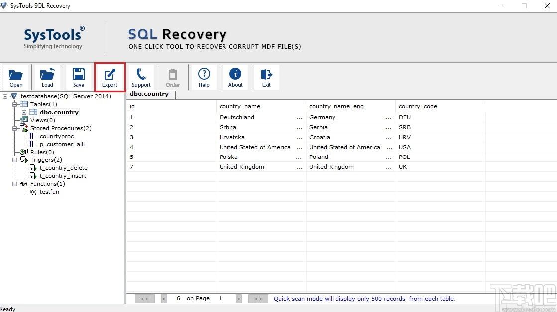 SysTools SQL Backup Recovery下载,数据库备份恢复工具,备份还原,数据库类