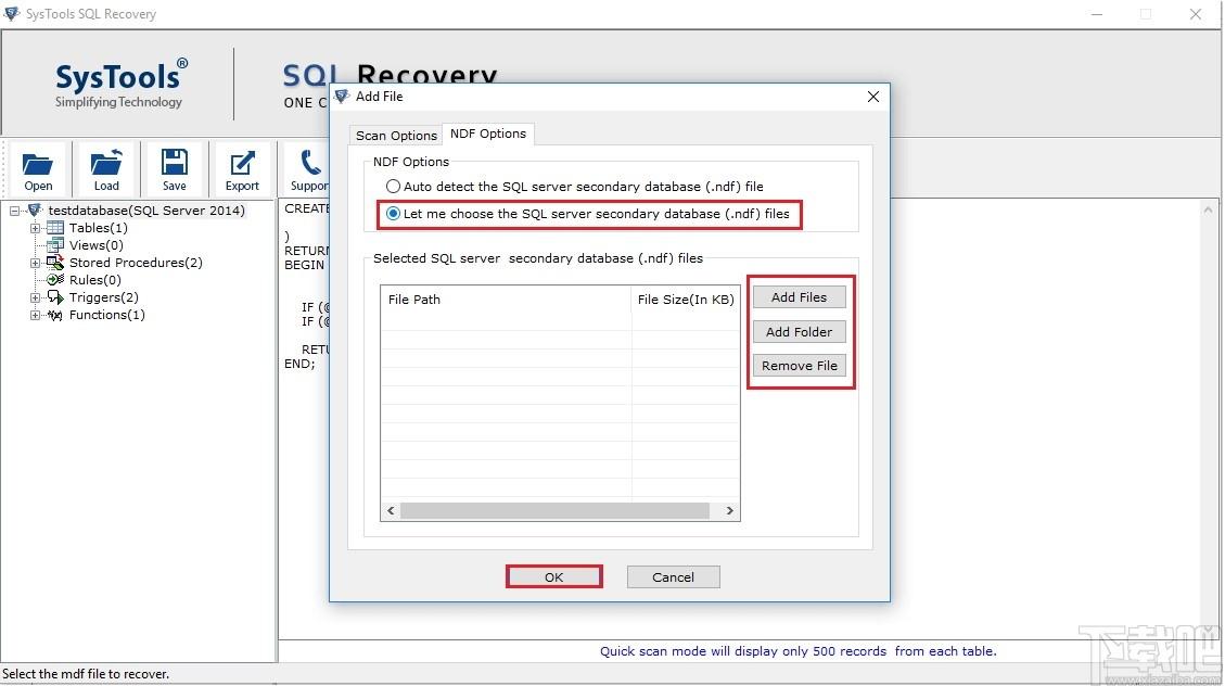 SysTools SQL Backup Recovery下载,数据库备份恢复工具,备份还原,数据库类